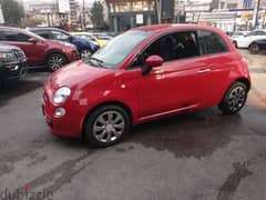Fiat 500 2015, Red color