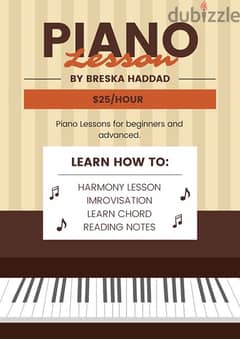 Piano Teacher - Beginners to Advanced