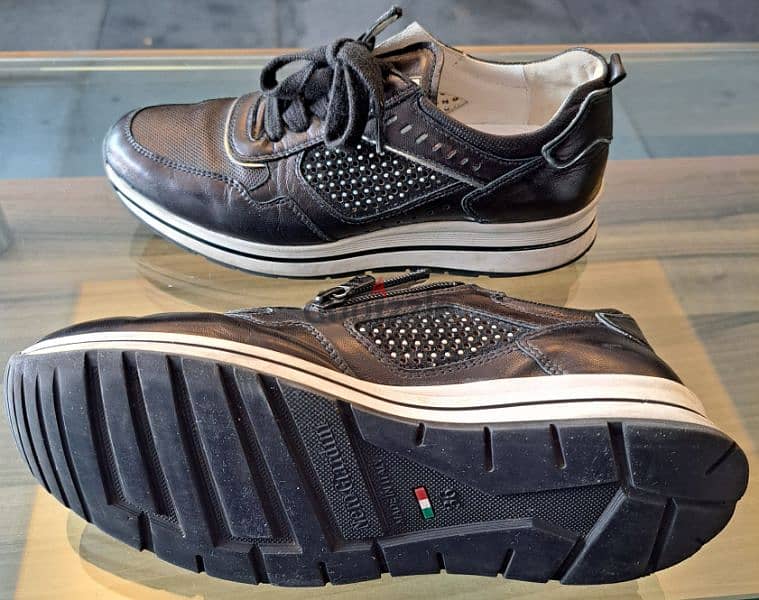 Shoes nero Giardini used made in Italy N. 36  b. ashrafiye 5$ 03723895 1