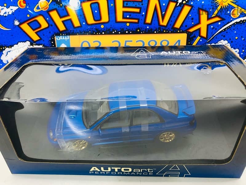 1/18 diecast New Age Subaru Impreza WRX STi by Autoart NEW SHOP STOCK 4