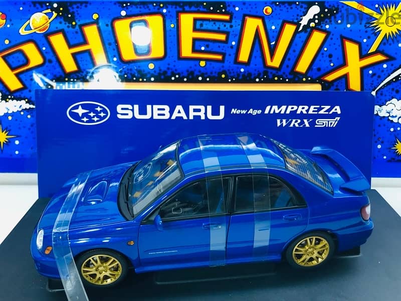 1/18 diecast New Age Subaru Impreza WRX STi by Autoart NEW SHOP STOCK 10