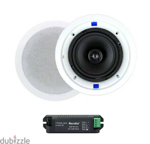 HERDIO 6.5" Ceiling Speakers &  Bluetooth 320 Watts 2-Way/3$ delivery 3