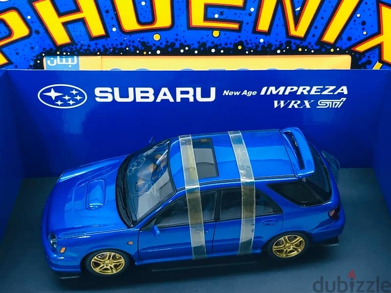 1/18 diecast Autoart New Age Subaru Impreza WRX STI (RARE WAGON) 9