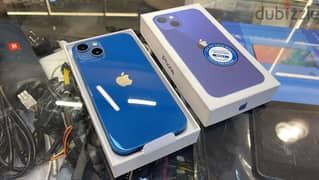 Open box IPhone 13 128gb Blue Battery health 94% exclusive & new price 0