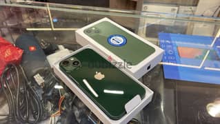 Open box IPhone 13 128gb Green Battery health 86% used like new & best 0