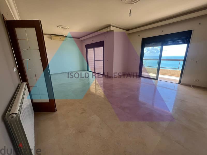 190 m2 apartment with 200 m2 terrace+open sea view rent in Sahel Aalma 1