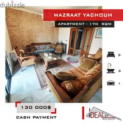 Apartment for sale in Mazraat Yachouh 170 sqm ref#ag20191 0