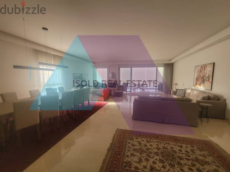 LUX Furnished 400 m2 apartment+ panoramic view for sale in Mar Takla 2