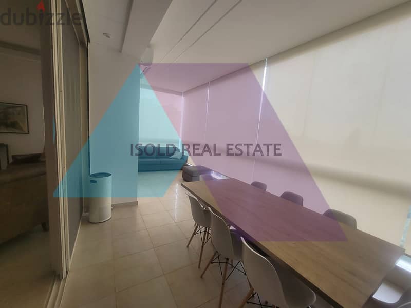 LUX Furnished 400 m2 apartment+ panoramic view for sale in Mar Takla 4