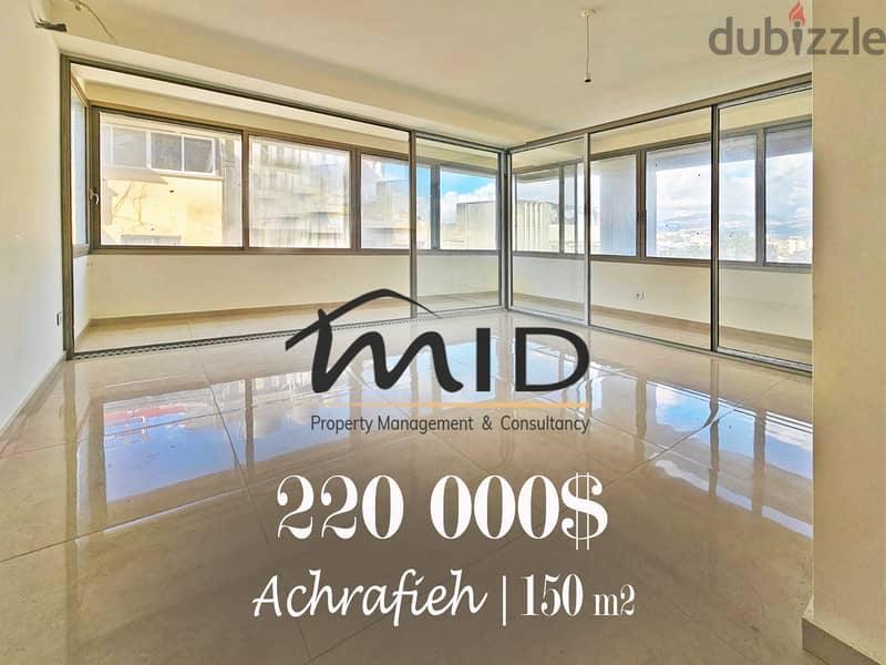 Ashrafieh | Brand New 3 Bedrooms Apartment | 1466$/SQM | Parking Spot 1