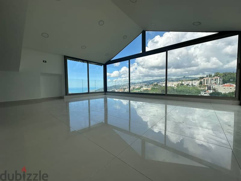 Cornet Chahwan | Brand New 2 Bedrooms Rooftop + Terrace | Open View 2