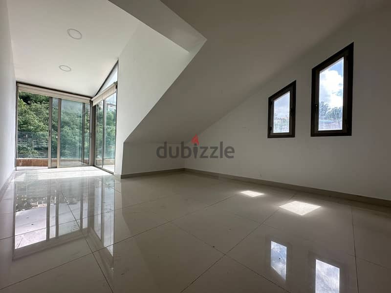 Cornet Chahwan | Brand New 2 Bedrooms Rooftop + Terrace | Open View 3