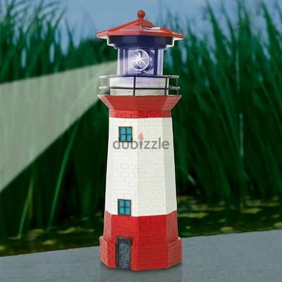 german store solar lighthouse 28cm