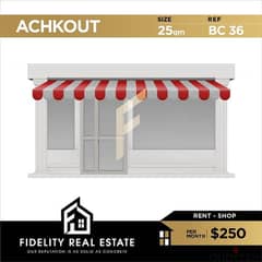 Shop for rent in Achkout BC36 0