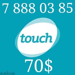 Touch Special Number 888 0