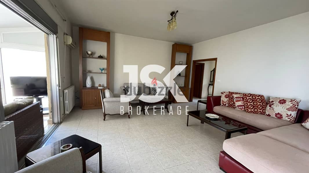 L15199-Spacious Furnished Apartment For Rent In Broumana 0