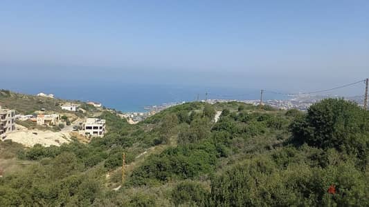 1870m Land Sea View zone 25/50 Villa Eddeh Batroun