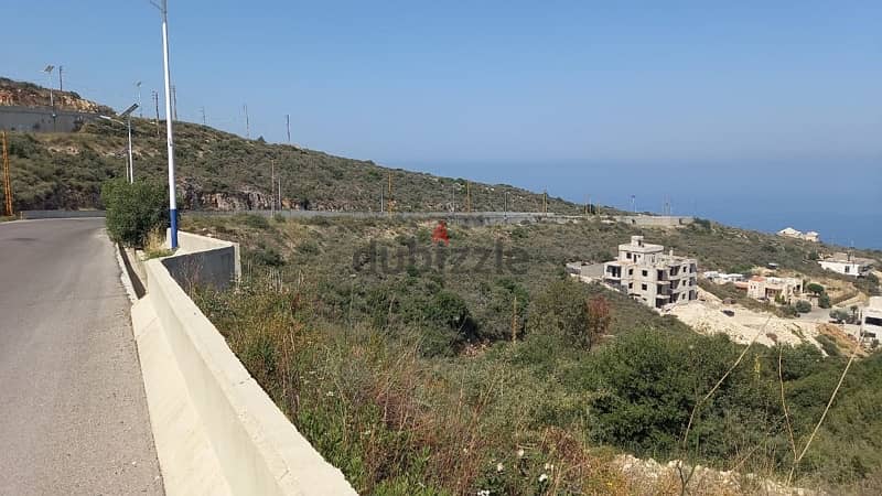 1870m Land Sea View zone 25/50 Villa Eddeh Batroun 2