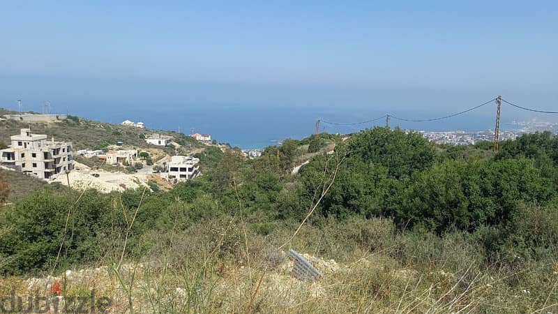 1870m Land Sea View zone 25/50 Villa Eddeh Batroun 3