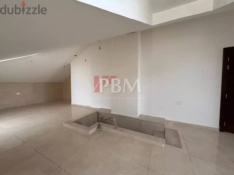 Charming Apartment For Sale In Mansourieh | Terrace | 355 SQM | 9