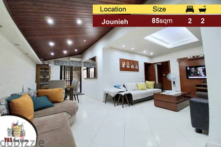 Jounieh 85m2 | Luxury Flat | Decorated | Ideal Location | View | IV |