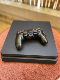 PS4 Slim with one Controller - Good Condition