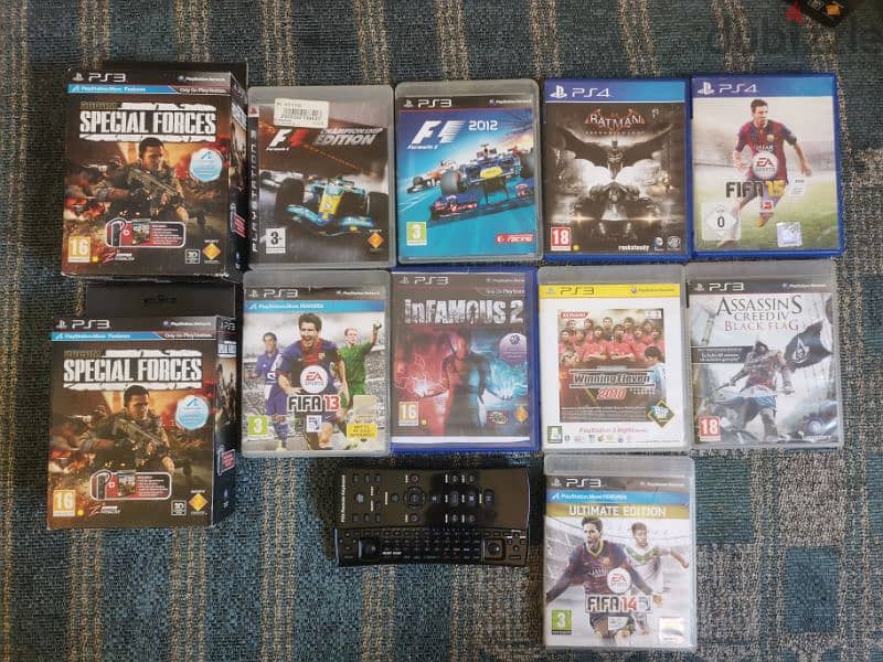Ps3, ps4 and ps5 games used + ps4 ps3 consoles 3