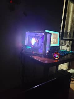 high-end gaming setup used 1 month all parts new still in warranty