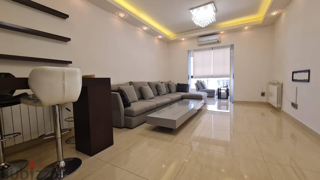 Furnished & Decorated Apartment with 2Bedrooms for rent in Mansourieh 5