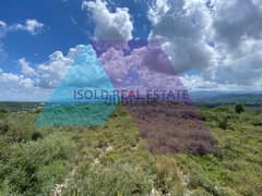 1800 m2 land having panoramic open mountain/sea view for sale in Edde 0