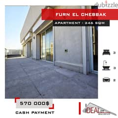 Luxurious Penthouse for sale in Furn el Chebbak 246 sqm ref#jpt22138 0