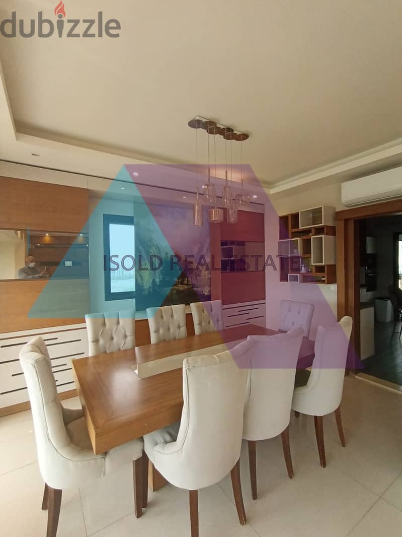 A decorated 160 m2 apartment having an open view for sale in Achrafieh 2