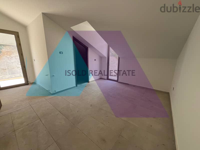 Brand new 225 m2 duplex apartment+ Panoramic view for sale in Kfarhbab 11