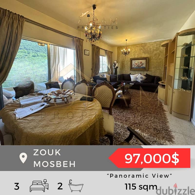 Zouk Mosbeh | 115 sqm | Panoramic View 1