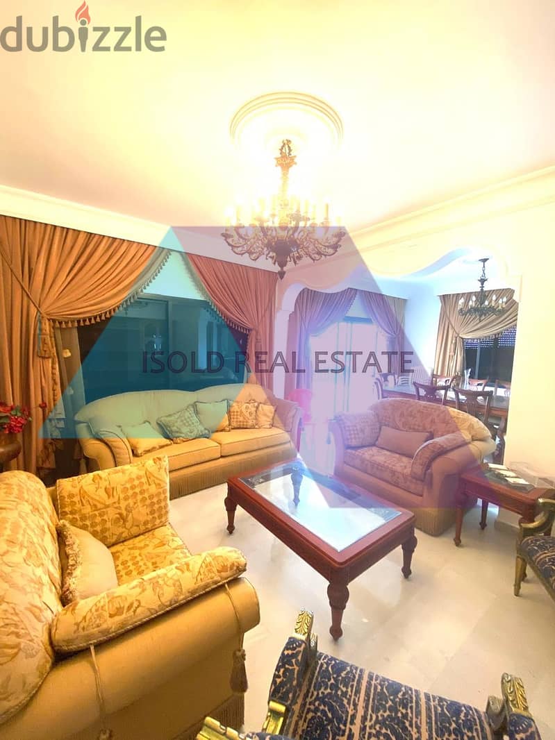 Furnished 240 m2 apartment+ mountain/sea viewfor sale in Batroun 0