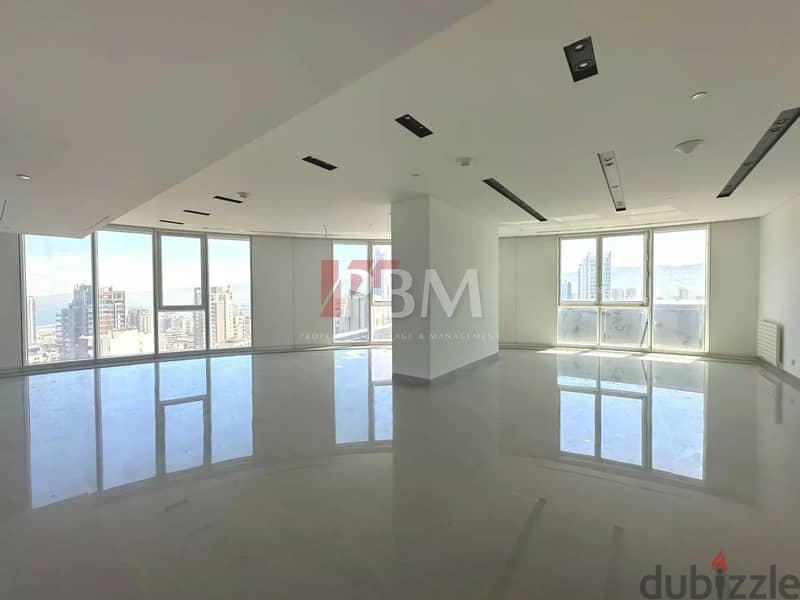 Charming Apartment For Rent In Achrafieh | High Floor | 470 SQM | 0