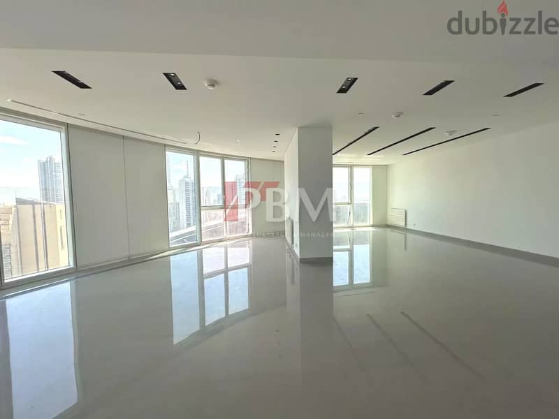 Charming Apartment For Rent In Achrafieh | High Floor | 470 SQM | 1