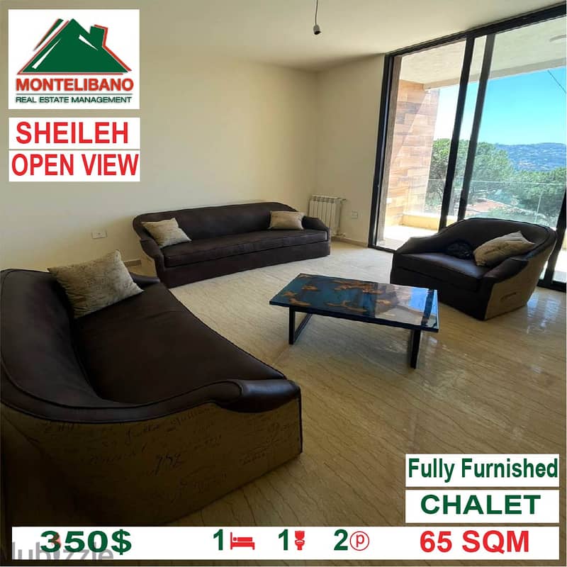 350$ Cash/Month!! Chalet For Rent In Sheileh!! Open View!! 1