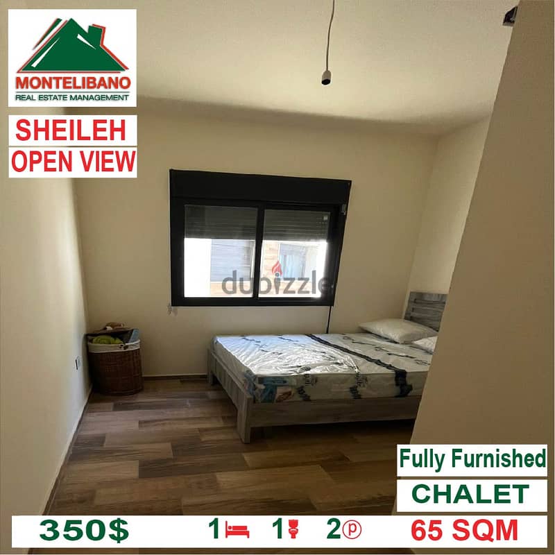 350$ Cash/Month!! Chalet For Rent In Sheileh!! Open View!! 2