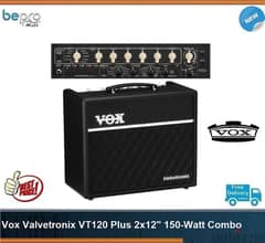 Vox Valvetronix VT120 Plus 2x12" 150-Watt Combo, Guitar Amp 0
