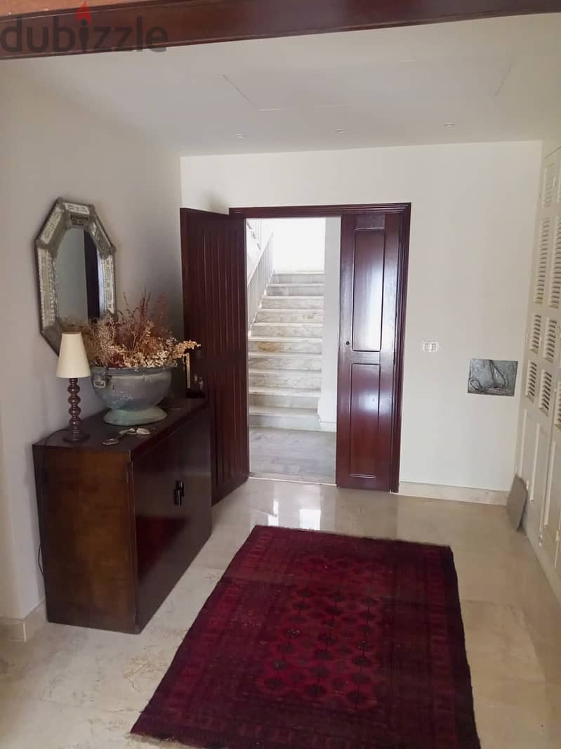 290 SQM Fully Furnished Apartment in Rabieh, Metn with Sea View 3