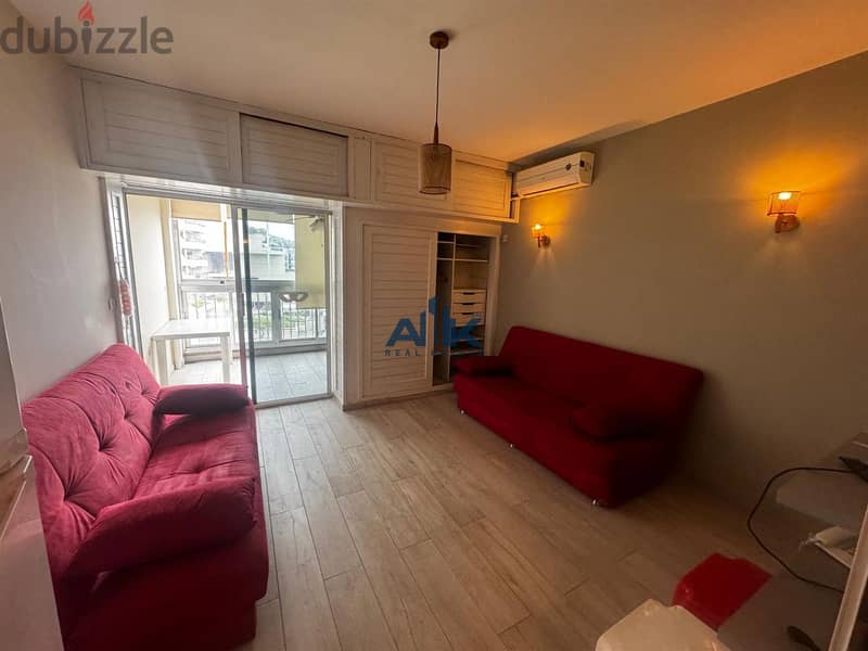 STUDIO CHALET 45 Sq. FOR RENT In HOLIDAY BEACH-ZOUK MOSBEH! 1