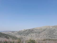 850 SQM Land in Tarchich, Baabda with Sea and  Mountain View