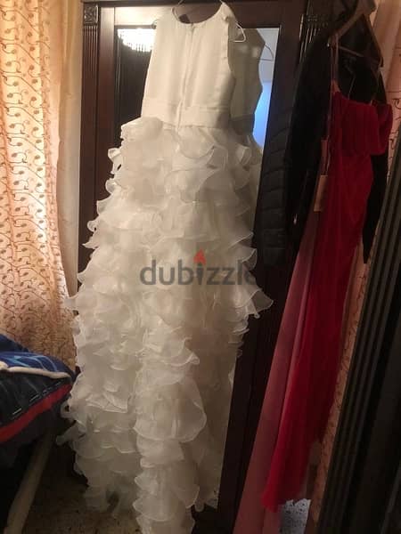 wedding dress فستان لبيض 1