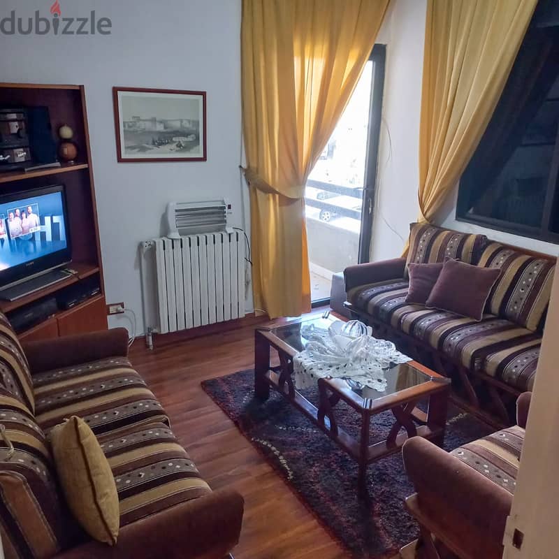 160 SQM Furnished Apartment in Jeita, Keserwan with Partial View 1