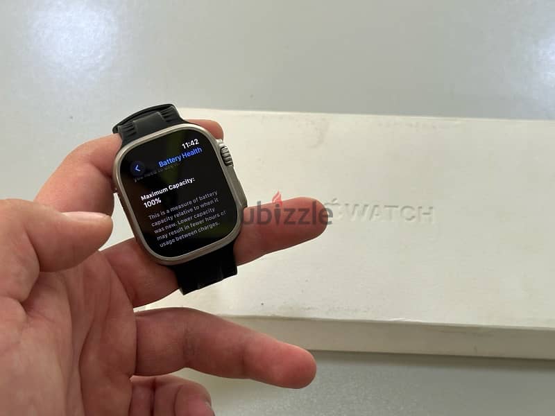 Apple Watch Series 8 Ultra 49Mm Open box super clean such new 3