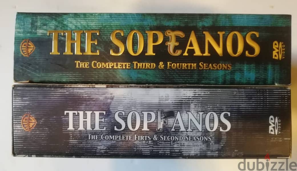 The sopranos seasons 1 to 4 in 2 original dvds box sets 1