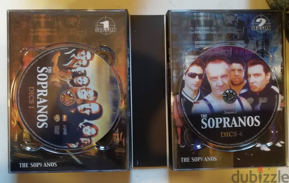 The sopranos seasons 1 to 4 in 2 original dvds box sets 3
