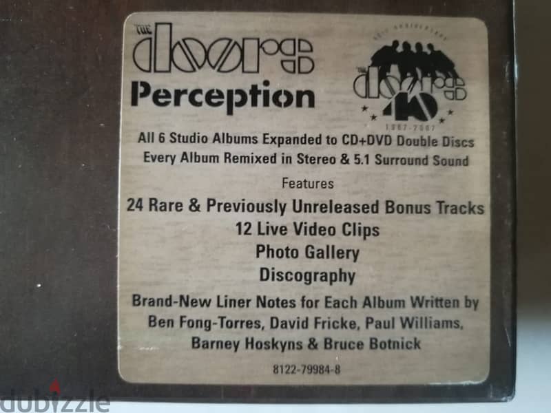 The Doors perception 6 cds + 6 dvds box set mint condition 3