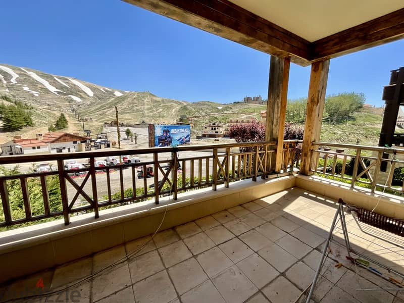 Fully furnished chalet, Faraya, facing the slopes, with garden 8